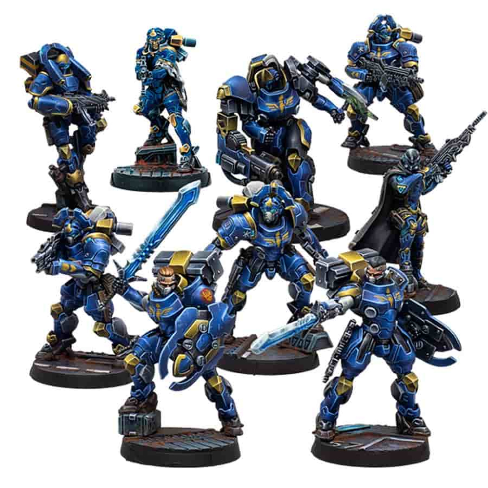 Infinity: O-12 - Torchlight Brigade Action Pack
