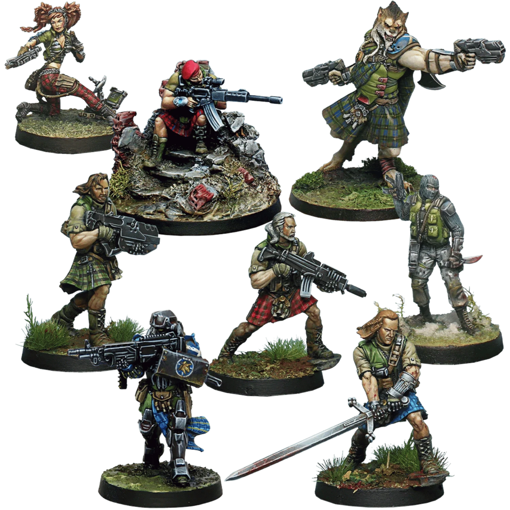 Infinity: Ariadna - Caledonian Combat Force Repack Beta (New Arrival)