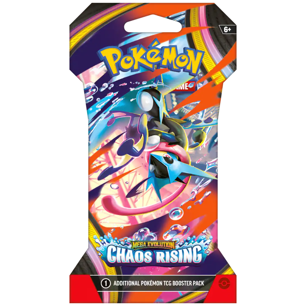 Pokemon TCG: Chaos Rising - Sleeved Booster Pack (New Arrival)
