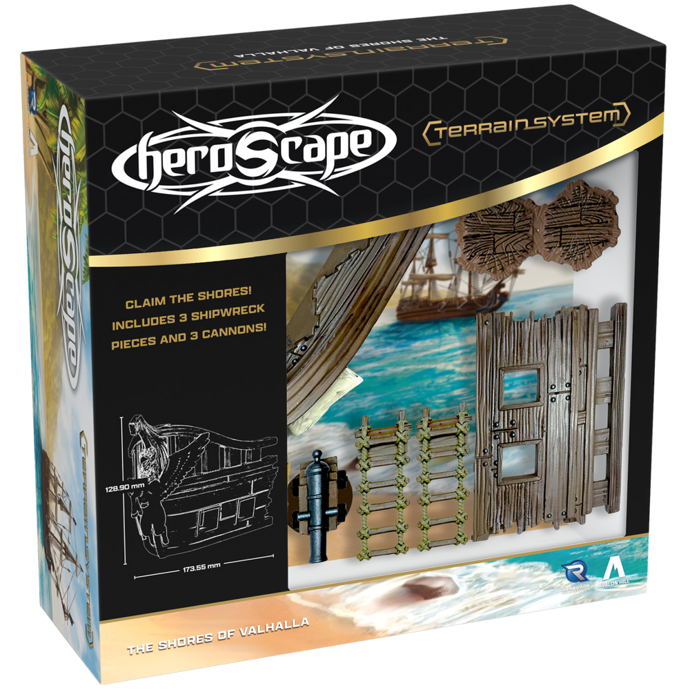 Heroscape: Terrain System - Shores of Valhalla (New Arrival)